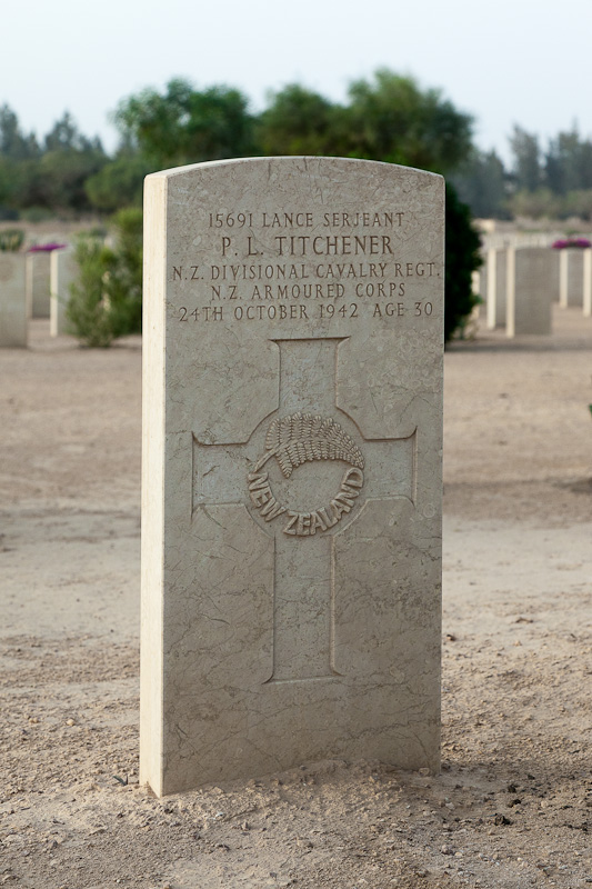 Percy Lyndon Titchener New Zealand War Graves Project