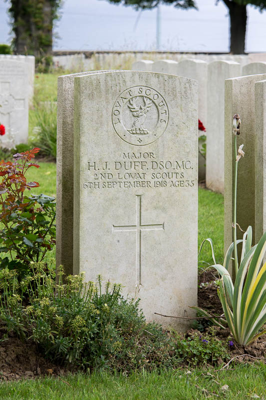 Hugh John Duff | New Zealand War Graves Project