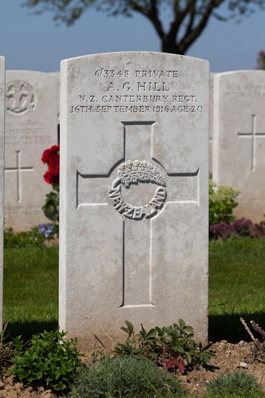 Arthur George Hill | New Zealand War Graves Project