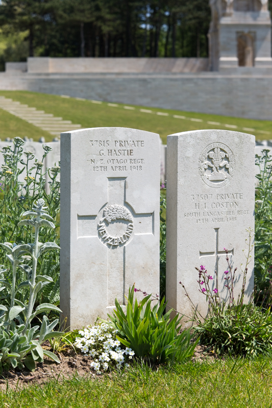 George Hastie | New Zealand War Graves Project