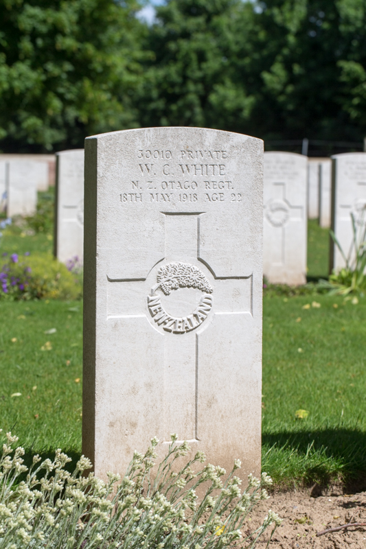 William Charles White | New Zealand War Graves Project