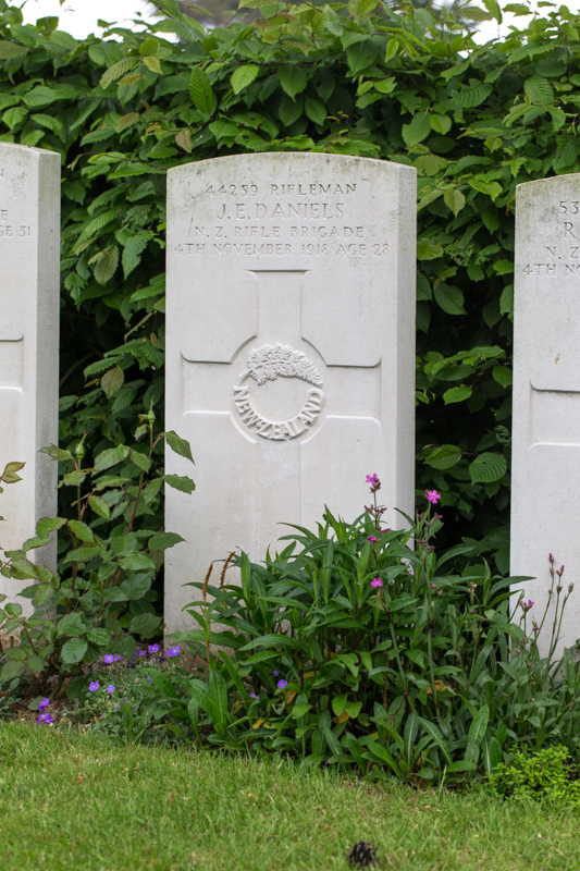 James Edward Daniels | New Zealand War Graves Project
