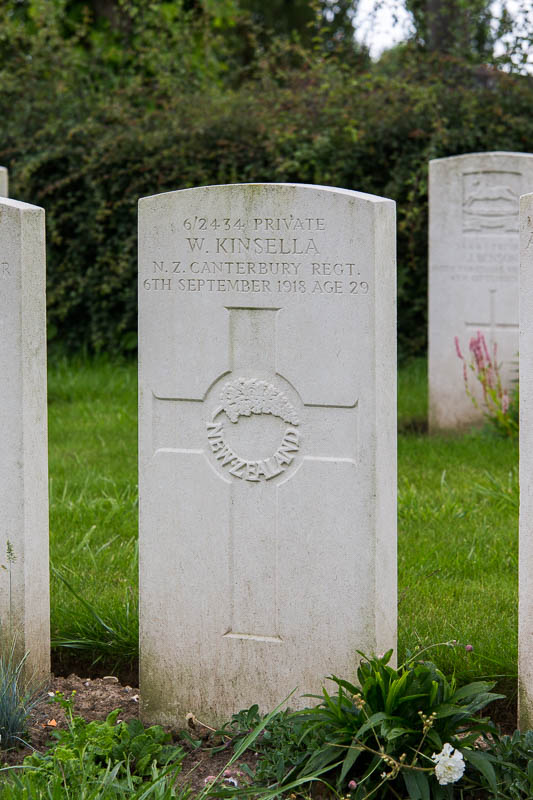 William Kinsella | New Zealand War Graves Project