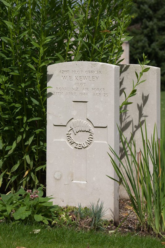 William Edward Kewley | New Zealand War Graves Project