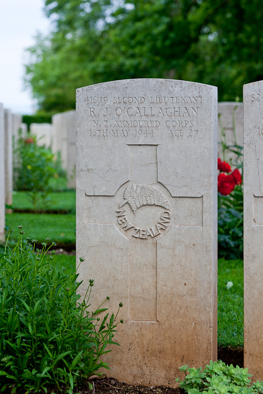 Raymond John O'Callaghan | New Zealand War Graves Project