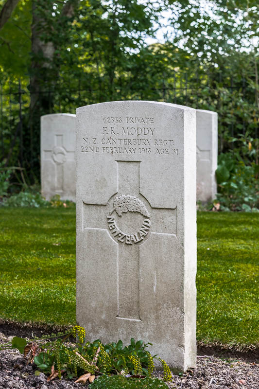 Francis Robert Moody | New Zealand War Graves Project